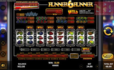 Runner6Runner Slot Spel bij Unibet