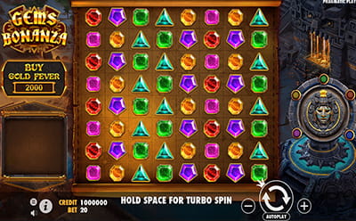 Gems Bonanza Slot Spel bij het LeoVegas